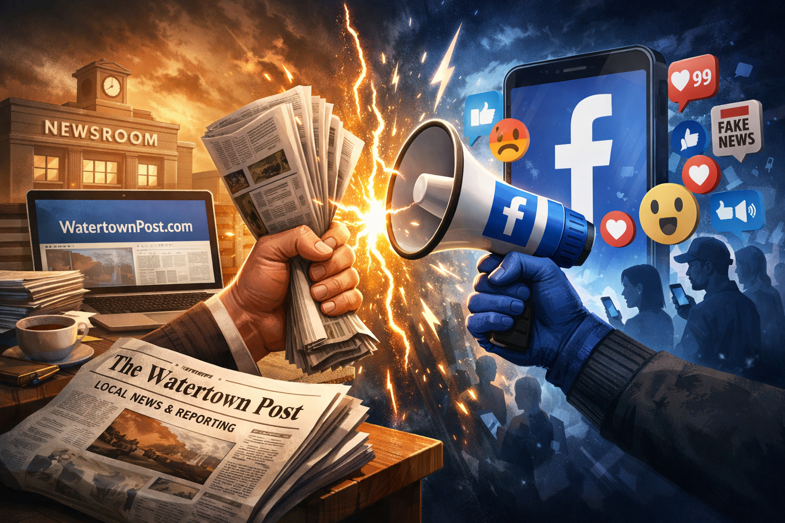 We don’t like Facebook.
