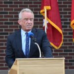 U.S. Health and Human Services Secretary Robert F. Kennedy Jr. speaks during the Belvedere Bistro grand-opening ceremony at Fort Drum, New York, July 30, 2026. U.S. Army photo by Mike Strasser, Fort Drum Garrison Public Affairs.