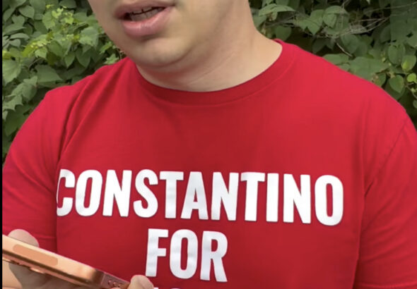 Anthony Constantino speaking with the individual connected to the public controversy involving disabled creator Ricky Berwick.
