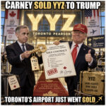Toronto Pearson International Airport is YYZ.