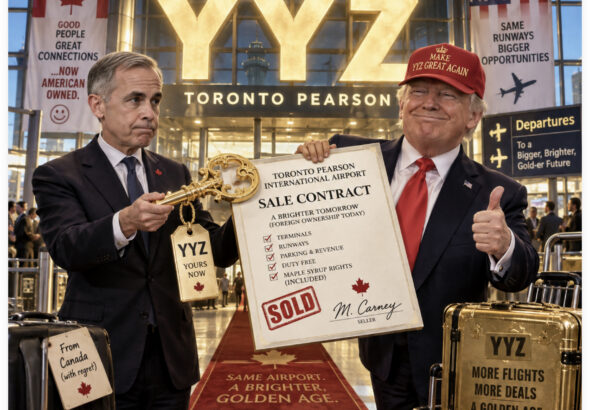 Toronto Pearson International Airport is YYZ.