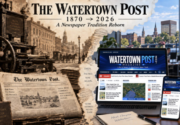 Watertown Post then and now.