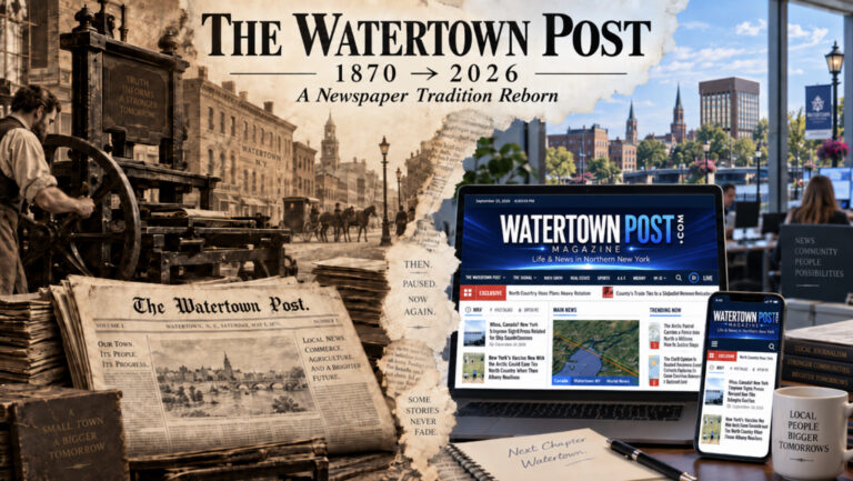 Watertown Post then and now.