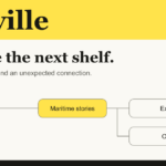 Melville book discovery: Explore the next shelf, with branching trails between literature, maritime stories, exploration and ocean life.